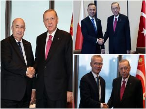 Cumhurbaşkanı Erdoğan'dan diplomasi trafiği