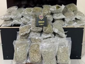 Niğde'de 39 Kilo 400 gram esrar yakalandı