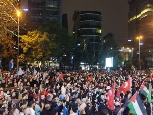 İstanbul'da işgalci katilleri protesto eden 1 kişi vefat etti