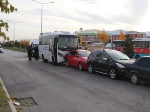 Erzurum'da zincirleme kaza: 24 yaralı