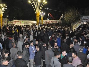 Batman'da siyonist işgal rejimi bir kez daha tel'in edildi