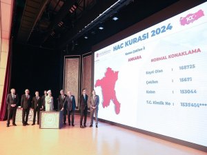 2024 yılı hac kuraları çekildi