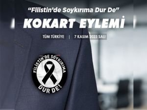 Filistin'e destek için "Filistin'de Soykırıma Dur De!" eylemi düzenlenecek