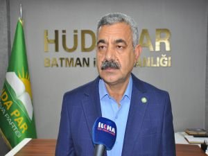 HÜDA PAR Batman İl Başkanı Şahin: İŞKUR, ilçelere aldığı işçi sayısı kadar merkezde de almalı