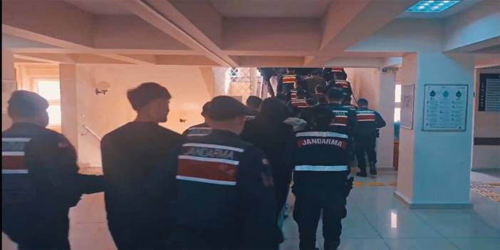 9 ilde organize suç örgütlerine operasyon: 65 tutuklama