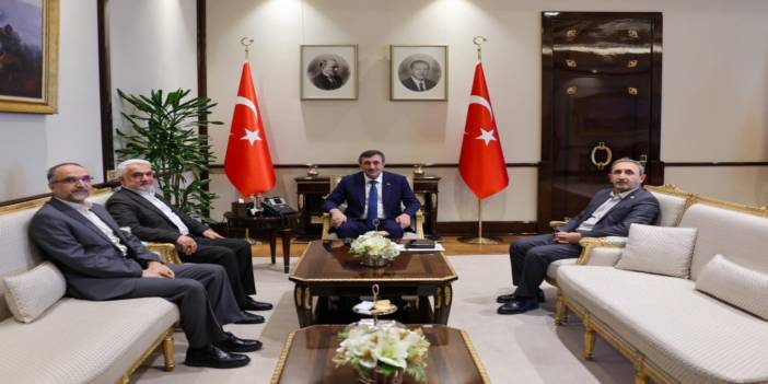 Yapıcıoğlu’ndan Cumhurbaşkanı Yardımcısı Yılmaz’a ziyaret