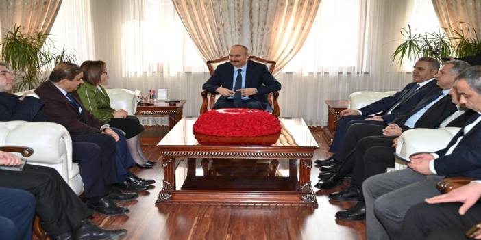 Gaziantep Büyükşehir Belediye Başkanı Şahin’den Vali Canalp'a Ziyaret