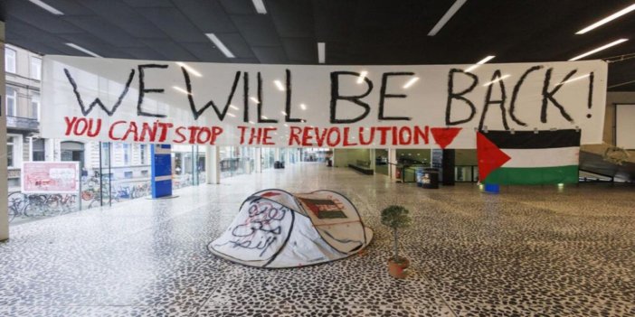 Belçika’da, siyonist rejimle akademik iş birliğine protesto