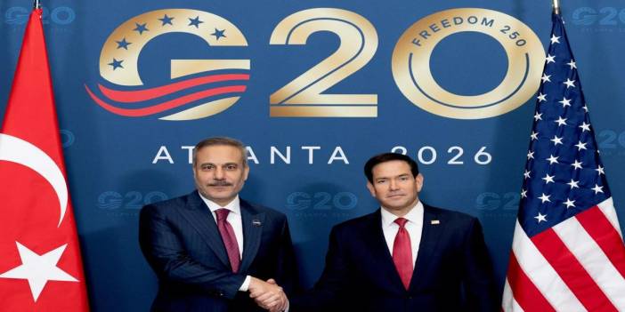 Dışişleri Bakanı Fidan, ABD Dışişleri Bakanı Rubio ile görüştü