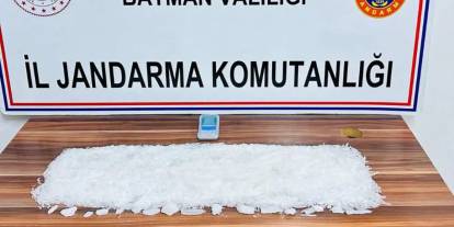 Batman'da 1 kilo 780 gram metamfetamin ele geçirildi