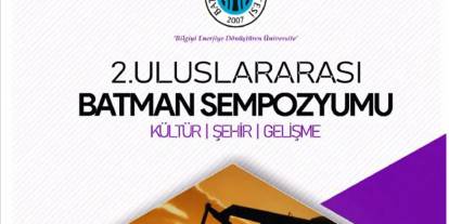 2'nci Uluslararası Batman Sempozyumu tam metin bildiri kitabı yayımlandı