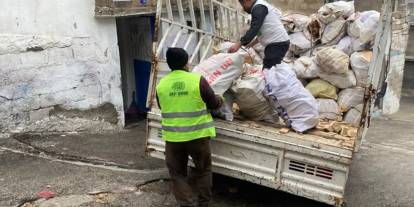 Umut Kervanı'ndan yakacak yardımı