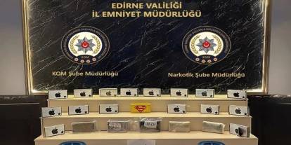 Edirne'de 24 kilogram kokain ele geçirildi