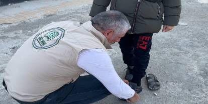 Umut Kervanı'ndan köy okullarındaki çocuklara sıcak destek