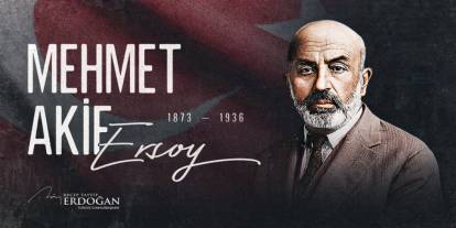 Cumhurbaşkanı Erdoğan'dan Mehmet Akif Ersoy'un vefat yıl dönümü mesajı