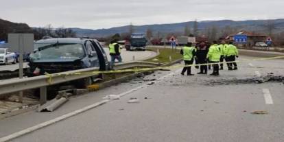 Çorum'da zincirleme kaza: 2 ölü, 5 yaralı