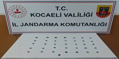 Kocaeli'de tarihi eser operasyonu