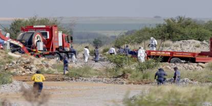 Güney Afrika'daki madenden 78 madencinin cesedi çıkarıldı