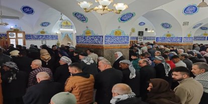 Şanlıurfa’da Şehid Muhammed Deyf ve komutanlar için gıyabi cenaze namazı kılındı