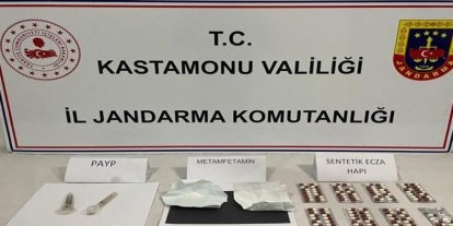 Kastamonu'da uyuşturucu operasyonu: 13 gözaltı