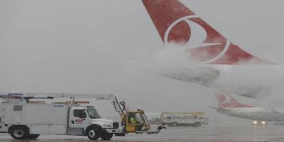 THY'den olumsuz hava koşulları nedeniyle sefer iptalleri