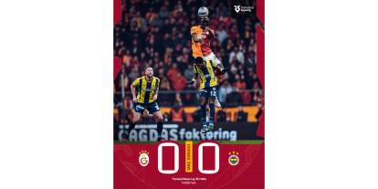 Derbi başladığı gibi sona erdi: 0-0