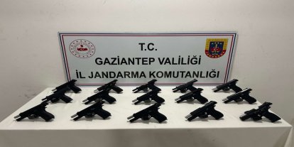 Gaziantep'te silah kaçakçılarına operasyon: 3 tutuklama