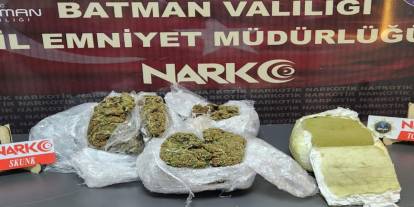 Batman'da 5 kilo uyuşturucu ele geçirildi