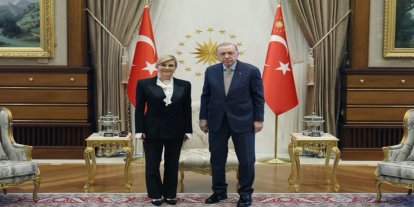 Cumhurbaşkanı Erdoğan, eski Hırvatistan Cumhurbaşkanı Kitaroviç ile görüştü