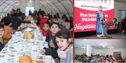 Batman'da Hürriyet Mahallesi’nde Ramazan Etkinliği