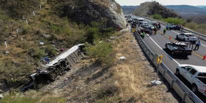 Meksika'da otobüs kazası: 18 ölü, 29 yaralı