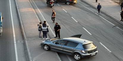 Batman'da maddi hasarlı trafik kazası