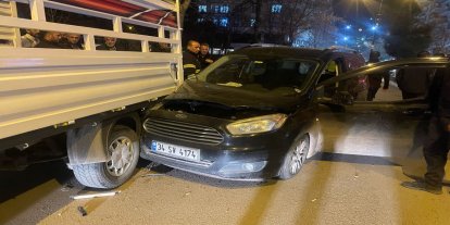 Siirt’te trafik kazası: 1 yaralı