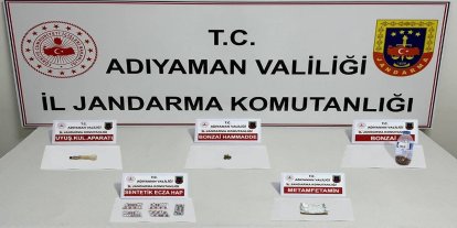 Adıyaman'da uyuşturucu operasyonu: 28 gözaltı