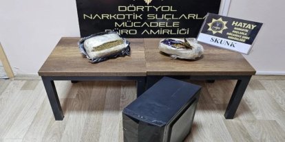 Hatay'da 1 kilo 47 gram skunk maddesi ele geçirildi