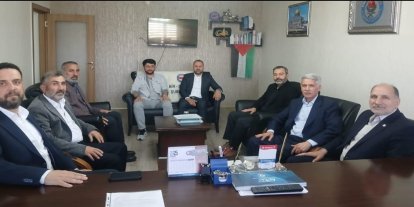 HÜDA PAR Bingöl il teşkilatından STK’lara ziyaret