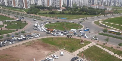 Diyarbakır'da film gibi kovalamaca