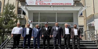 Ramanlı'dan İl Sağlık Müdürü Solmaz'a ziyaret