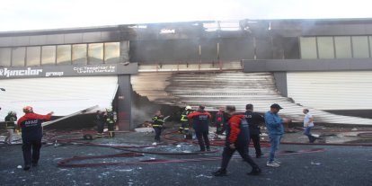 Diyarbakır'da sanayi sitesinde patlama