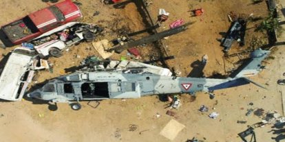 Çin'de helikopter kazası: 1 ölü, 4 yaralı