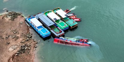 Çin'de teknelerin alabora olması sonucu on kişi öldü