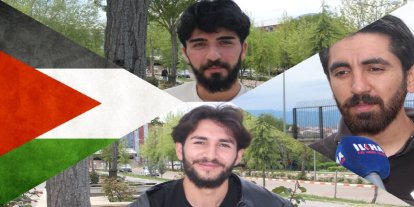 Bingöl Üniversitesi öğrencileri Gazze için konuştu