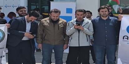 Şırnak'ta öğrenciler vicdan gemisine yapılan saldırıyı lanetledi