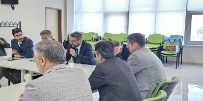 Bingöl İl Sağlık Müdürlüğü'nde genel durum değerlendirme toplantısı yapıldı