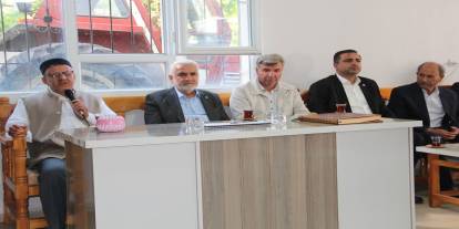 Yapıcıoğlu'ndan babası vefat eden Özhan'a taziye ziyareti