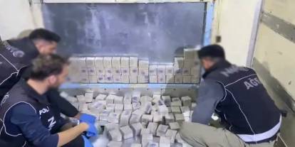 Ağrı'da 69 kilogram eroin ele geçirildi
