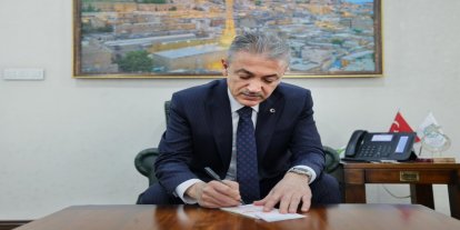 Mardin Valisi Akkoyun, kurban vekâletini Gazze’ye verdi