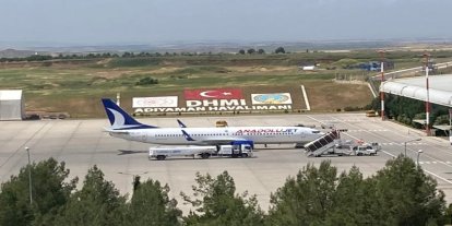Adıyaman Havaalanı'nda nisan ayında 33 bin 859 yolcuya hizmet verildi