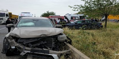 Diyarbakır'da trafik kazası: 3 yaralı