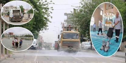 Batman'da Çamlıca Mahallesinde Temizlik Kampanyası